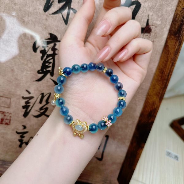 Blue Agate Energy Bracelet - Image 2